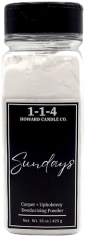 Powerful Sundays Fresh Linen Scented Deodorizer Powder