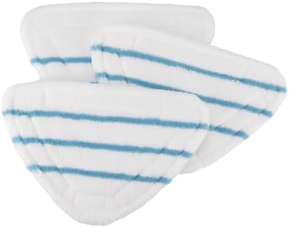Vamarads Steam Mop Replacement Pads - Triangle Microfiber Mop Head
