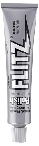 Flitz Metal Polish Paste - 176oz Tube 20 Pack
