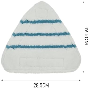 Vamarads Floor Cloths Steam Mop Replacement Washable Microfiber Pads Triangular Pads 1PC