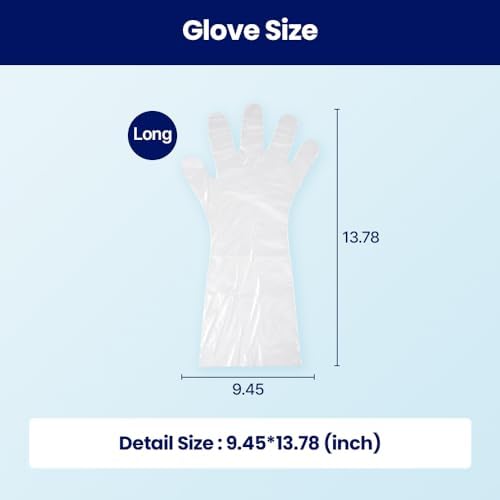 Cleanwrap Disposable Gloves Short and Long LDPE BPA Free