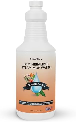 Steam Go Demineralized Water - 32 oz PVC-Free Multi-Surface Cleaner