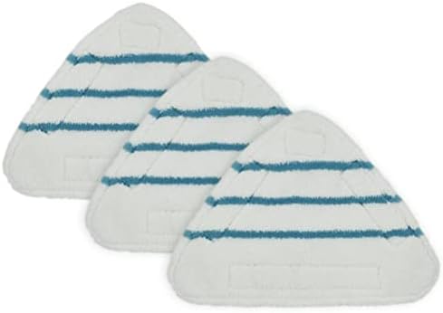 2Pcs Vacuum Cleaner Steam Mop Replacement Pad Mat Triangle Microfiber Head Fitting Refill Rag