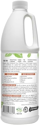 Mighty Mint Hardwood Floor Cleaner 32oz 1