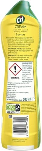 Cif Cream Lemon 500Ml Pack of 4