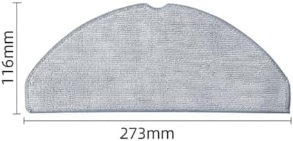 Washable Reusable Microfiber Mop Cloths 10 Pack for ILIFE V20 Vyzzle D10 Roidmi Eve Rook