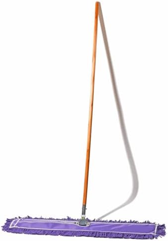 Tidy Tools 36 Inch Purple Commercial Dust Mop Floor Sweeper