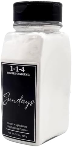 Powerful Sundays Fresh Linen Scented Deodorizer Powder