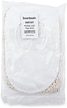 Boardwalk BWK1491 Dust Mop Head Cotton 175L x 135W White