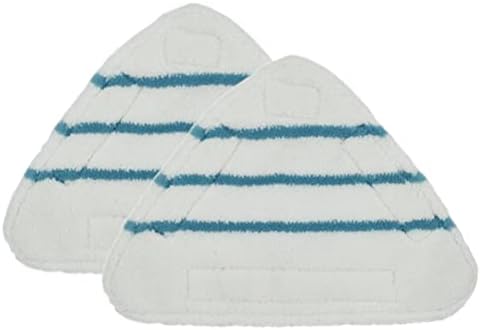 2Pcs Vacuum Cleaner Steam Mop Replacement Pad Mat Triangle Microfiber Head Fitting Refill Rag