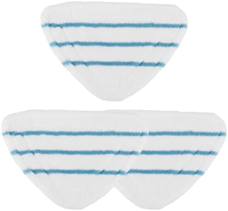Vamarads Steam Mop Replacement Pads - Triangle Microfiber Mop Head