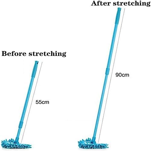 MAXBECK 180 Rotatable Adjustable Triangle Mop - Wet Dry Cleaning