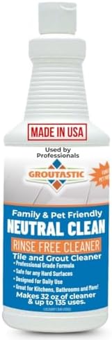 Groutastic Neutral Clean - 1 Quart Tile Grout Stone Cleaner