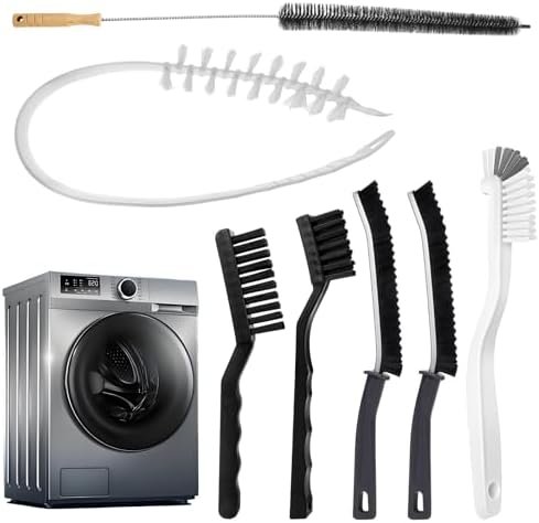LIFCIUSO 7-Piece Washing Machine Cleaning Brush Set