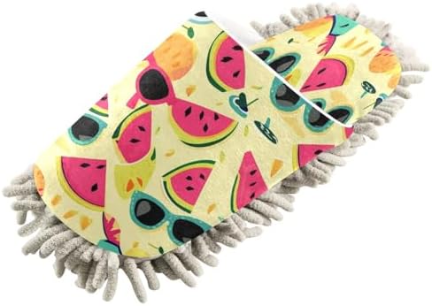 Bulletgxll Cute Watermelon Cleaning Slippers