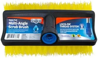 Unger Professional 10 Bi-Level Scrub Brush for Concrete and Brick