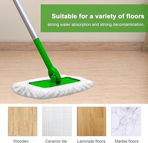 Sgizoku Mop Pad Refills for Swiffer Sweeper 3 Pack