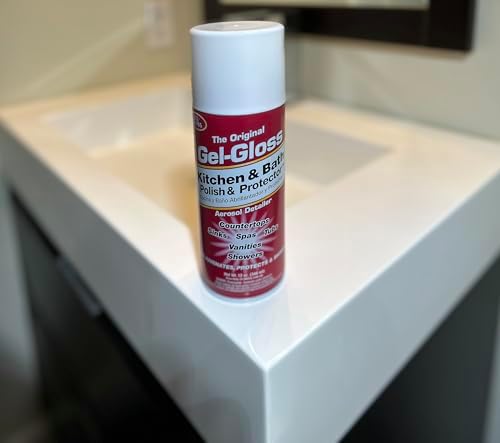 Gel-Gloss Original Kitchen Bath Polish 12oz Pink Aerosol
