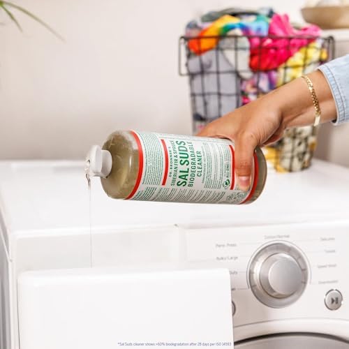 Dr Bronners Sal Suds Biodegradable Cleaner 32 oz 1
