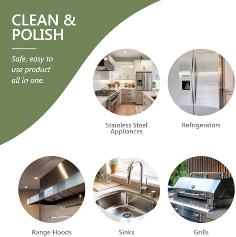 MORE Stainless Steel Cleaner Polish Bundle