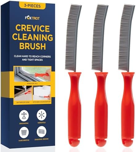 3 Pcs Crevice Cleaning Brush Set for Household Use 1