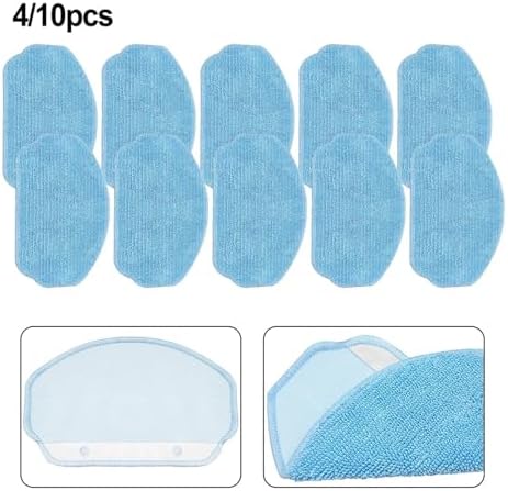 Vamarads Cleaning Mop Pads 4 Pack for Kabum 100 Robotic Vacuum