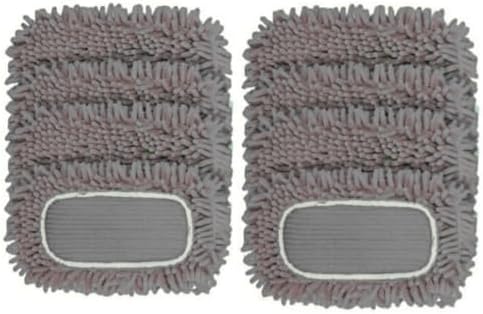8Pcs Reusable Microfiber Mop Pads - Dry Wet Cleaning