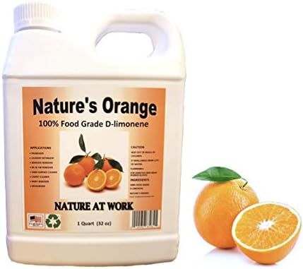 Natures Orange 100 Pure D-Limonene Cleaner 32 Fl Oz