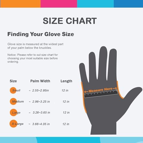 Bamllum Reusable Dishwashing Gloves with Cotton Lining