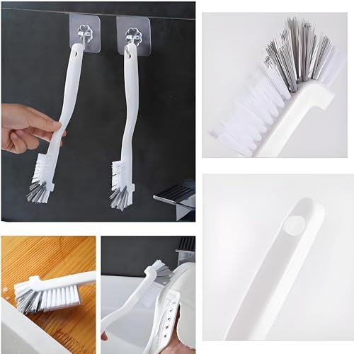 Lazzineer 12Pcs Cleaning Brush Set with Scraper 1
