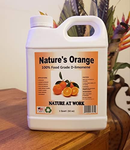 Natures Orange 100 Pure D-Limonene Cleaner 32 Fl Oz