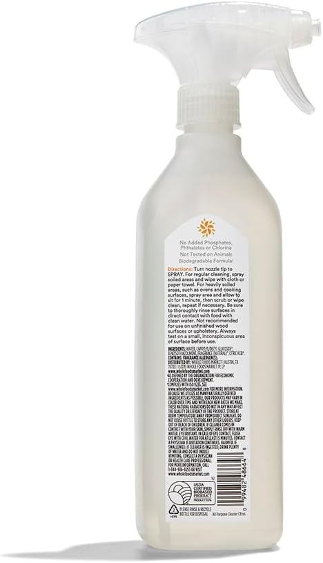 365 by Whole Foods Market All Purpose Cleaner 26 Fl Oz Citrus Scent