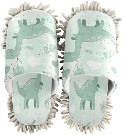 Zhirexin Durable Microfiber Mop Slippers for Home Cleaning