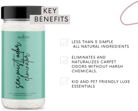 The Diamond Life Sea Mist Carpet Deodorizer Powder 2 Pack
