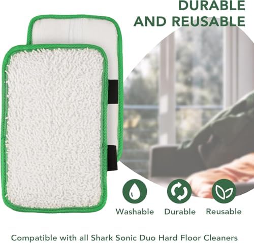 SavStor Replacement Mop Pads 6 Pack for Shark Sonic Duo