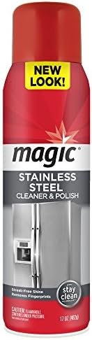 Magic Stainless Steel Cleaner 17 Ounce - Stay Clean Tech for Appliances