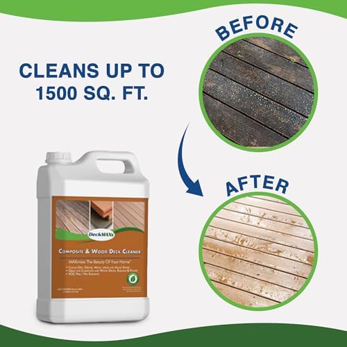 DeckMAX Premium Deck Cleaner Kit - 1500 Sq Ft Coverage