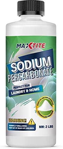 MAXTITE Sodium Percarbonate 2 Lbs - 100 Pure Multi-Use Cleaner