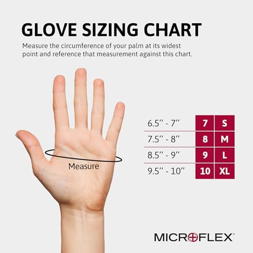 HyFlex Microflex 10-754 Daily Defense Latex Gloves Natural