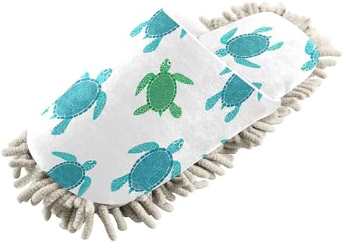 Burbuja Turtles Mop Slippers for Men Women