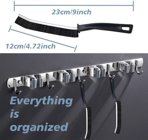 CUNGLIN Crevice Cleaning Brush Narrow Gap Tool for Home Kitchen Bathroom