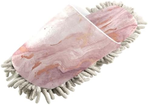 Zhirexin Texture Cleaning Slippers Mop Shoes