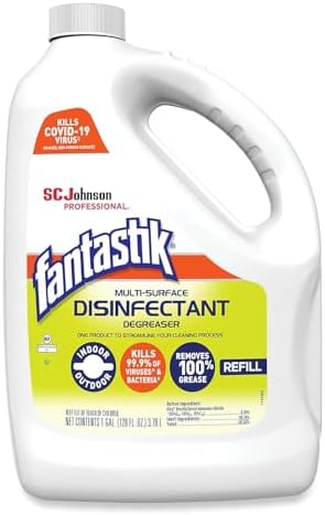 Fantastik Lemon Power Antibacterial Cleaner 128 Fl Ounce