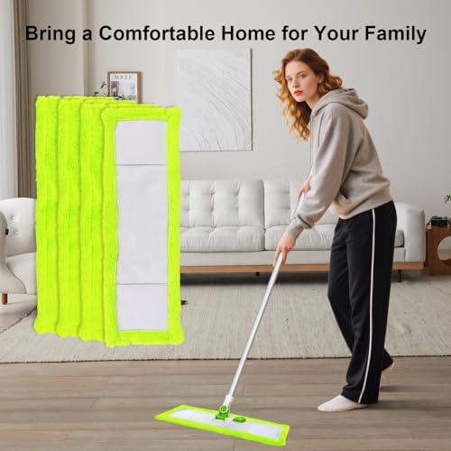 8 Pack Microfiber Mop Pads for 3M Scotch-Brite M-005 Replacements