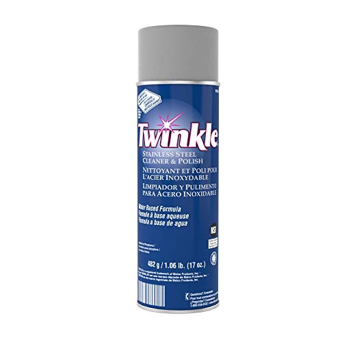 Diversey Twinkle Stainless Steel Cleaner And Polish 17 Oz Aerosol Spray