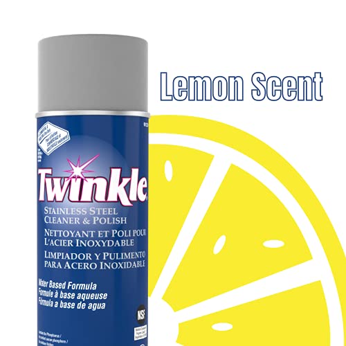 Diversey Twinkle Stainless Steel Cleaner And Polish 17 Oz Aerosol Spray