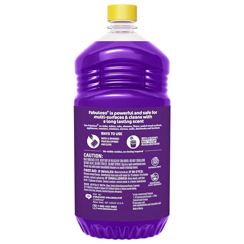 Fabuloso Multi-Purpose Cleaner 2X Concentrated Lavender Scent 6 Pack