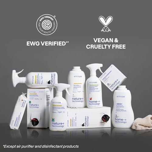 ATTITUDE Floor Cleaner EWG Verified Vegan Plant-Based 352 Fl Oz