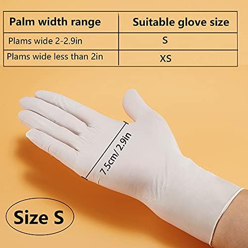 Kids Nitrile Gloves 100 PCS - Latex Free for Crafting Cooking