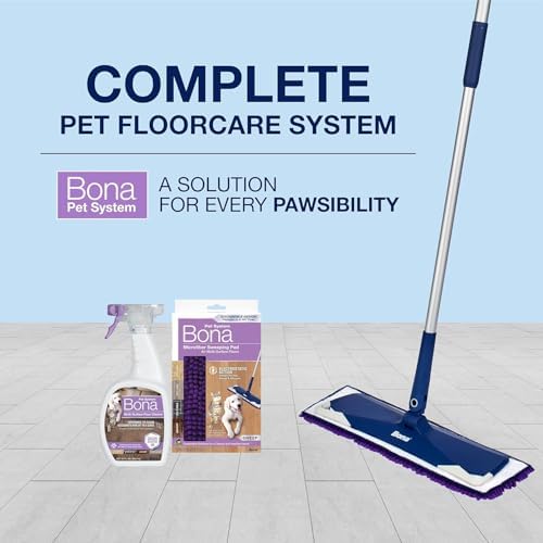 Bona Pet System Microfiber Sweeping Pad for Multi-Surface Floors 1